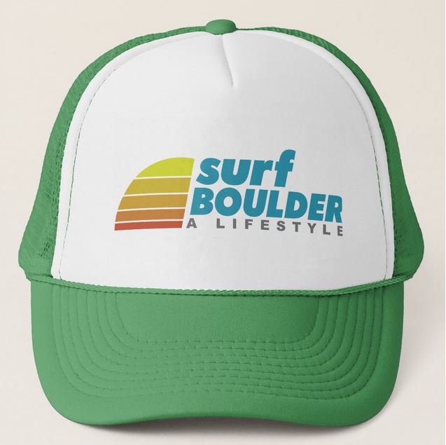 Surf Boulder, A Lifestyle, Trucker Hat