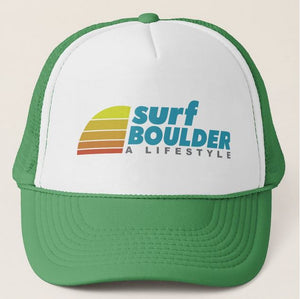 Surf Boulder, A Lifestyle, Trucker Hat