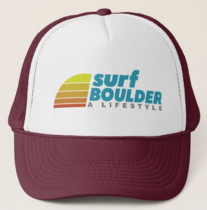 Surf Boulder, A Lifestyle, Trucker Hat