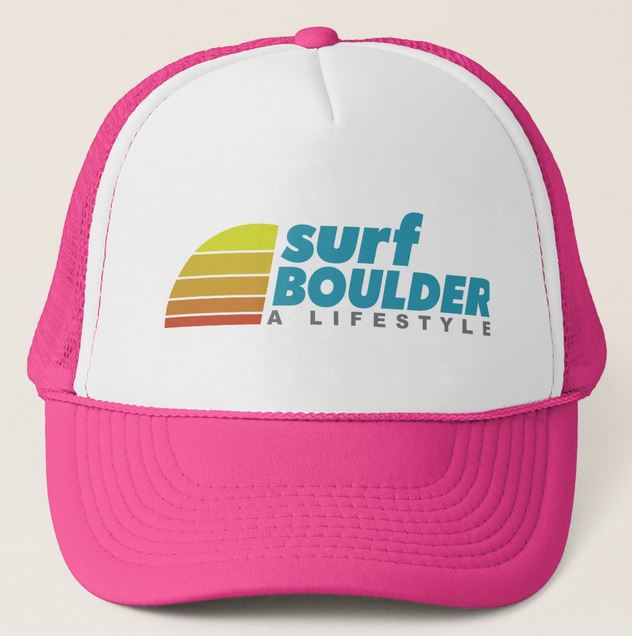 Surf Boulder, A Lifestyle, Trucker Hat