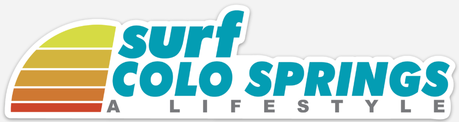 Surf Colorado Springs Bumper Sticker