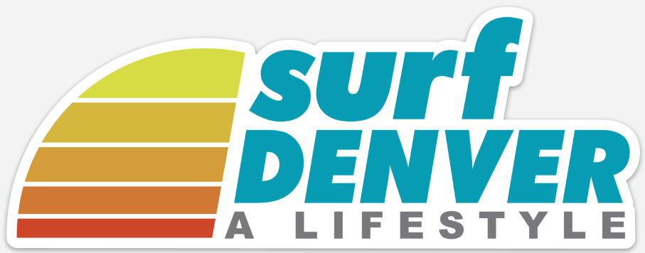 Surf Denver Bumper Sticker