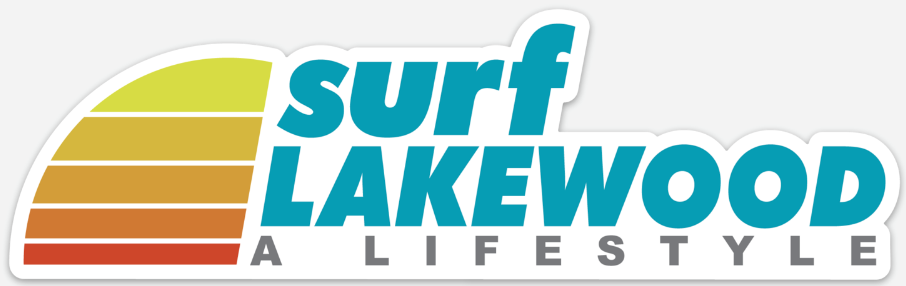 Surf Lakewood Bumper Sticker